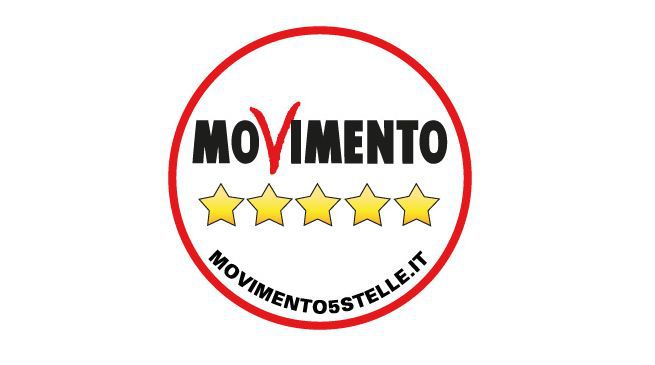 Logo Movimento 5 Stelle senza Grillo