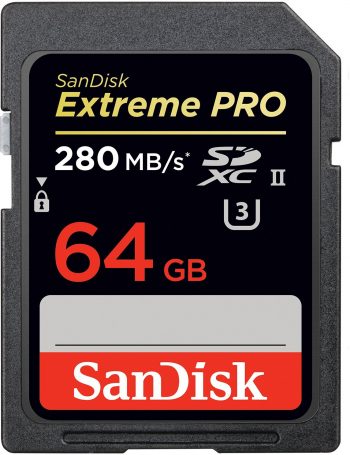 Sandisk SD Extreme Pro 280 MB/s